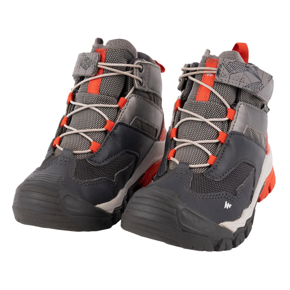 Crossrock Waterproof Hiking Sport Shoes Leather Black Colour For Kids