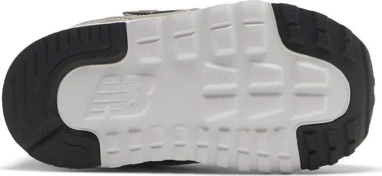 New Balance 574 New-B Hook & Loop Toddler Wide 'Rain Cloud Silver Metallic' Sneakers, Silver